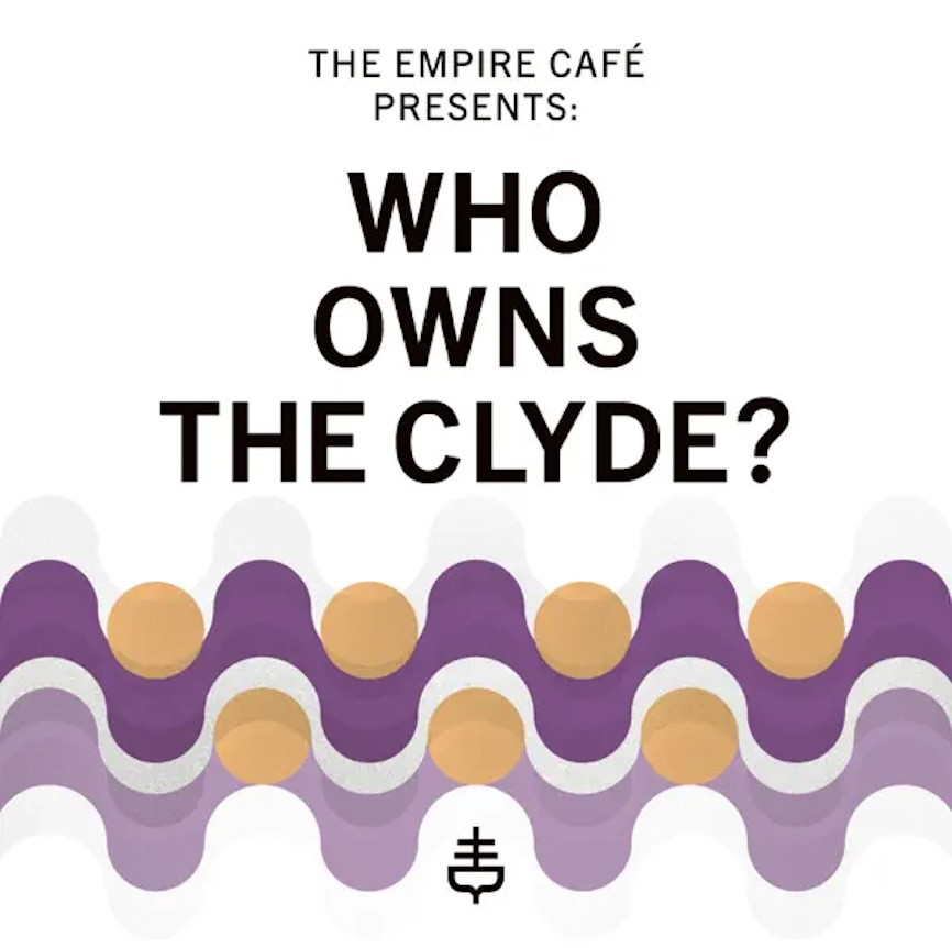 who owns the clyde podcast logo