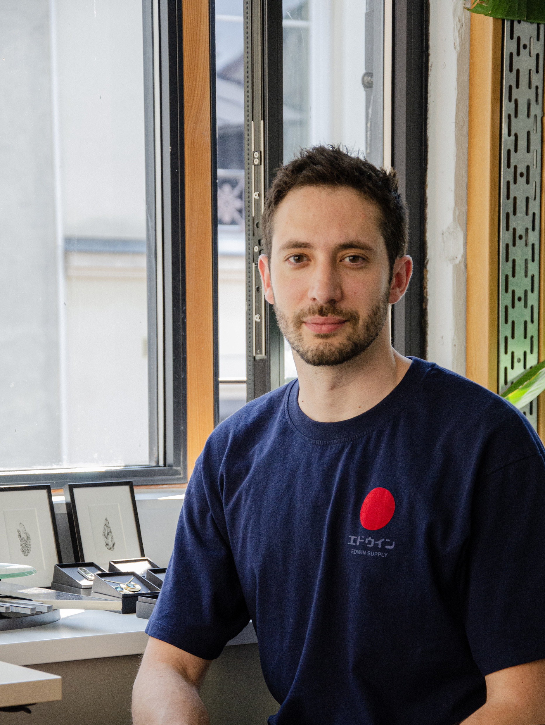 portrait of a young man, Xavier Montoy