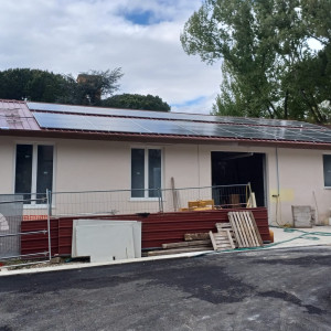 building under some construction.